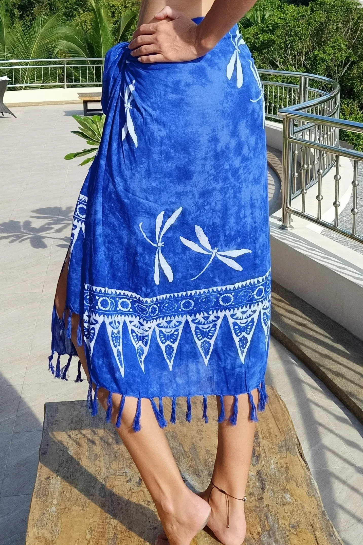 Blue Batik Sarong