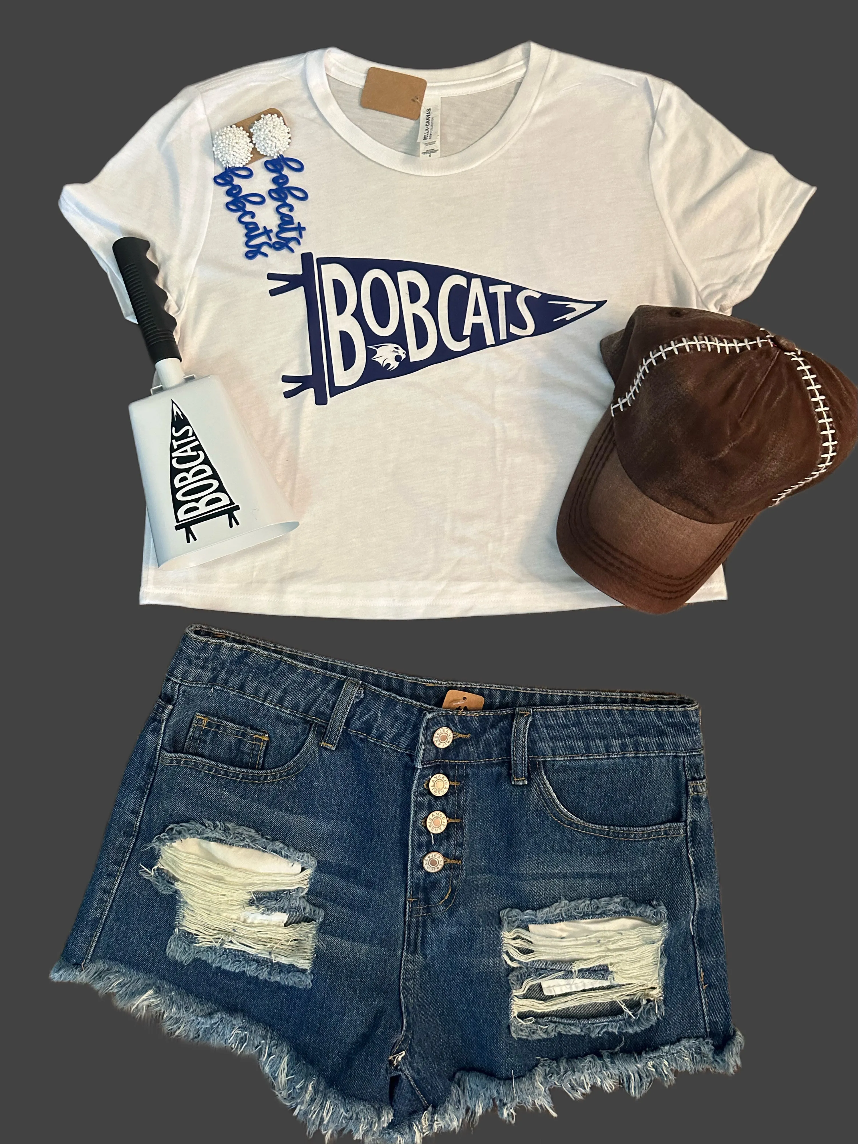 Bobcat Crop Tops