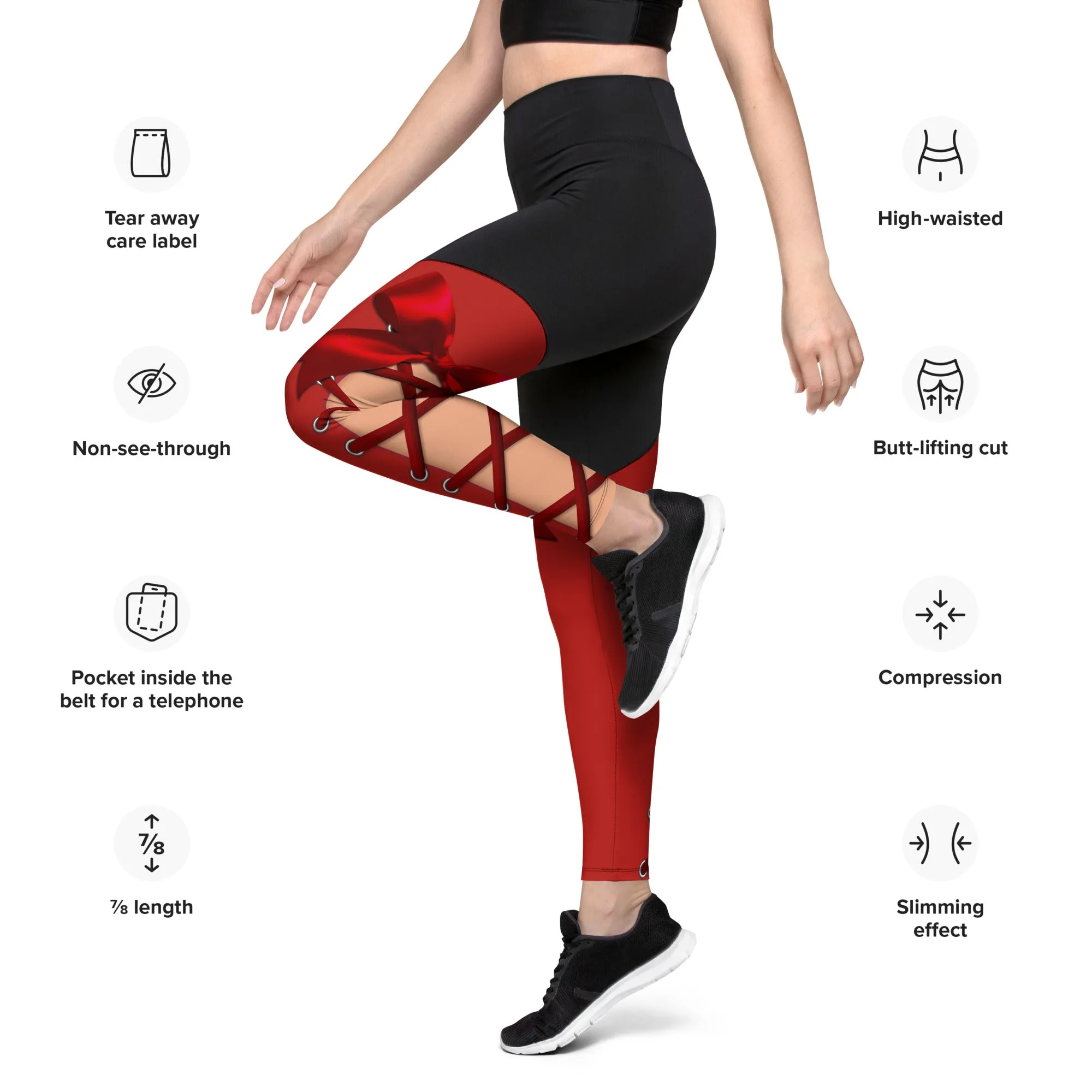 Bow Compression Leggings