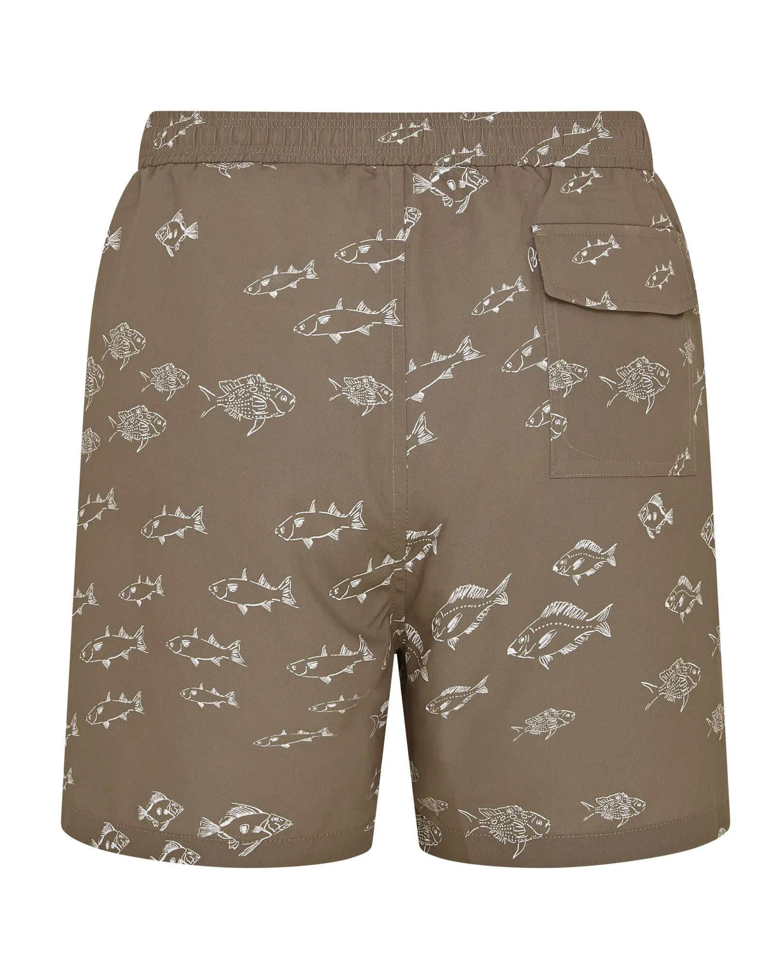 Brioni Quick Dry Barracuda Swim Shorts (Rope Gold)