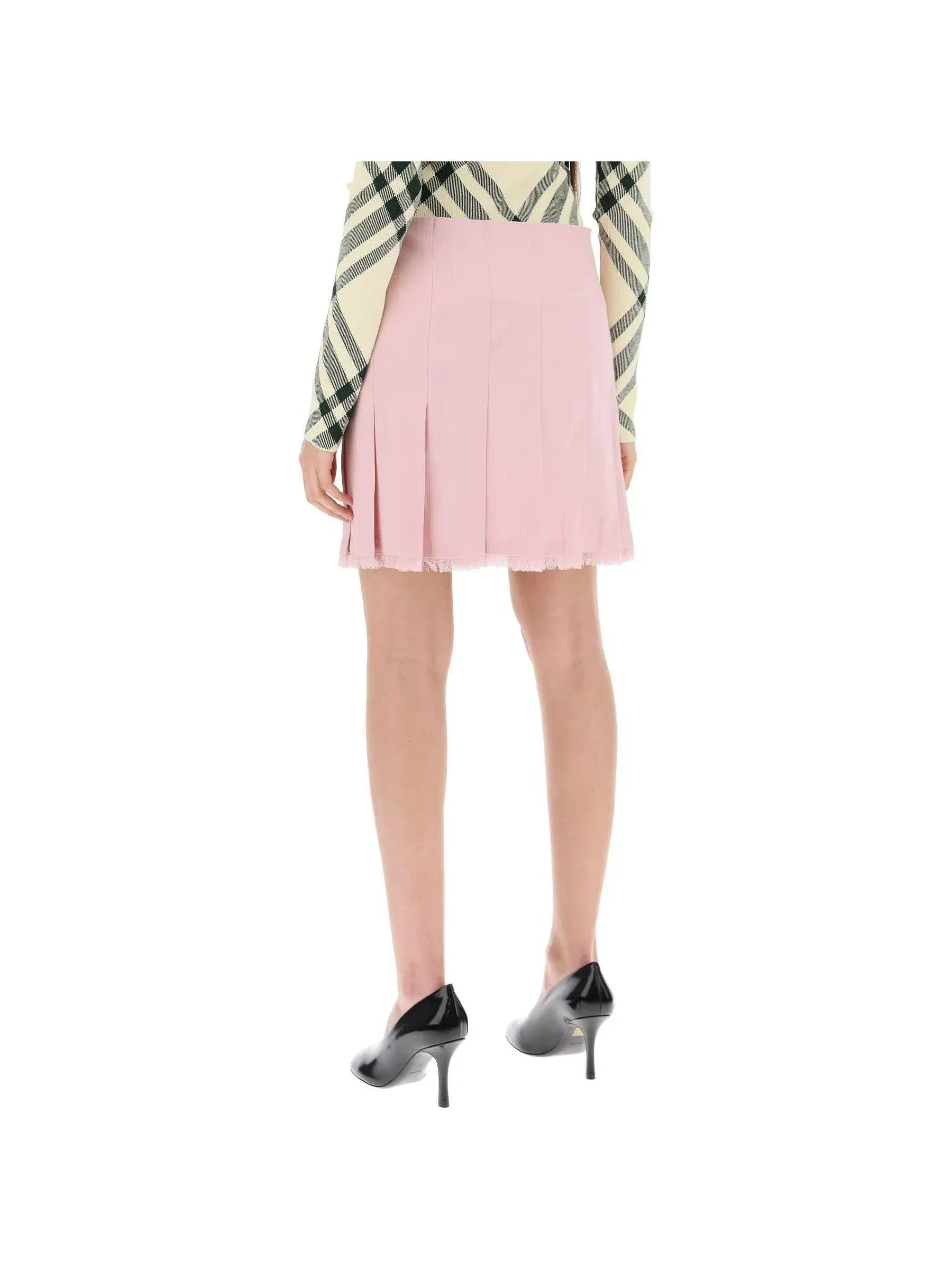 Cameo Jacquard Wool Kilt