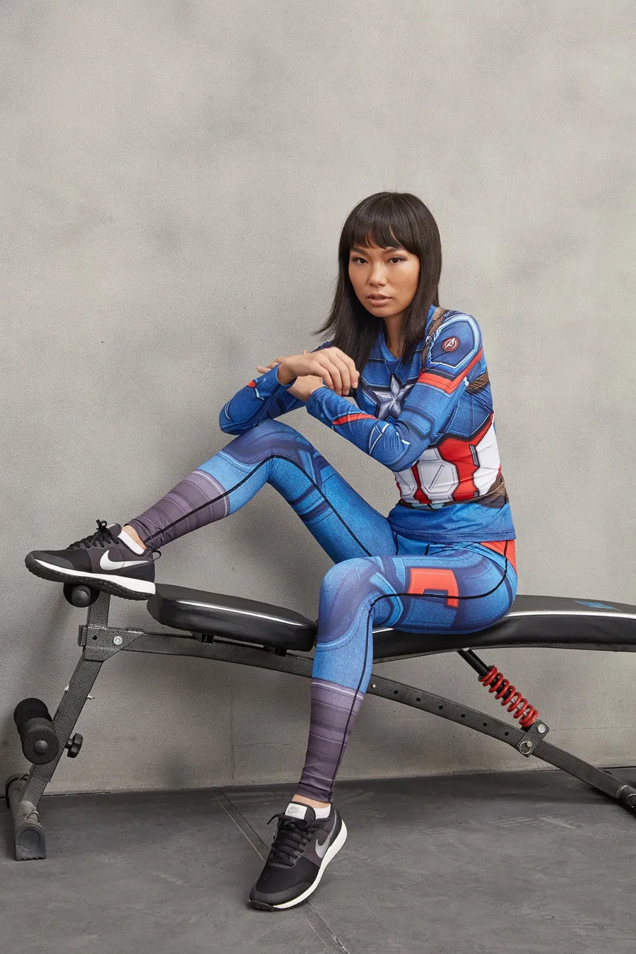 CAPTAIN AMERICA Compression Leggings/Pants for Women