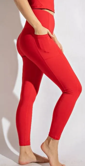 Compression Leggings With Pockets