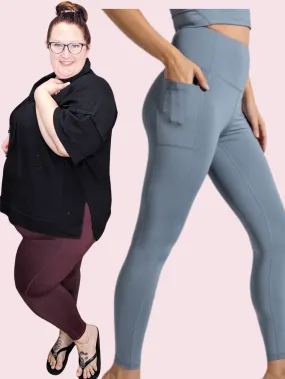 Compression Leggings With Pockets