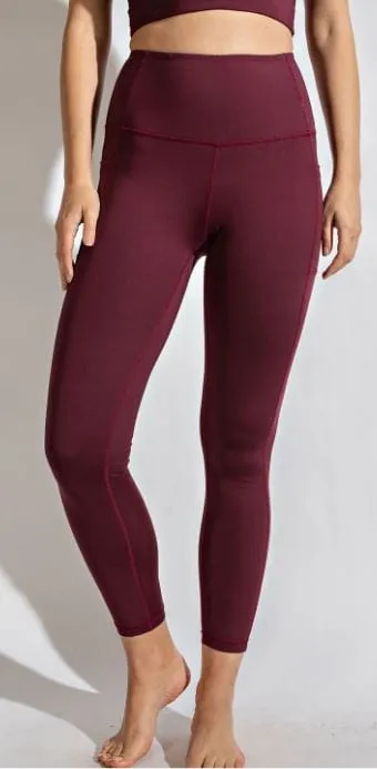 Compression Leggings With Pockets