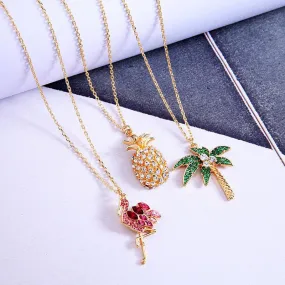 Crystal Pendant Necklaces