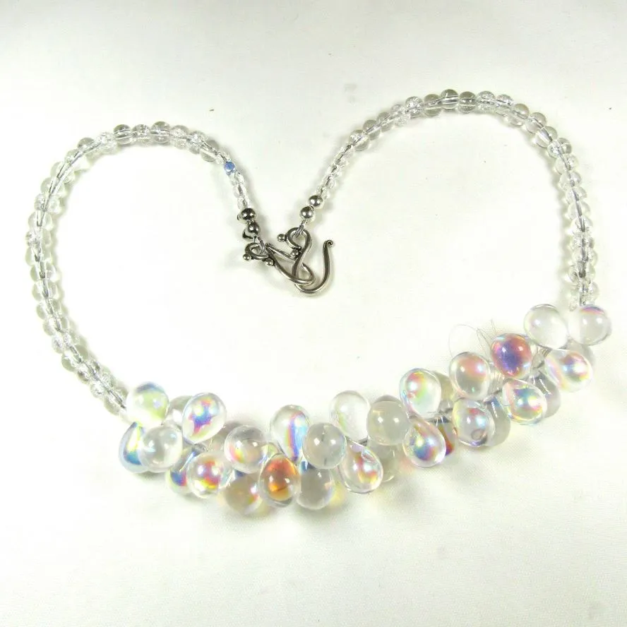 Crystal Teardrop Necklace