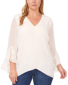 Daria Clip Dot Tunic | NEW IVORY