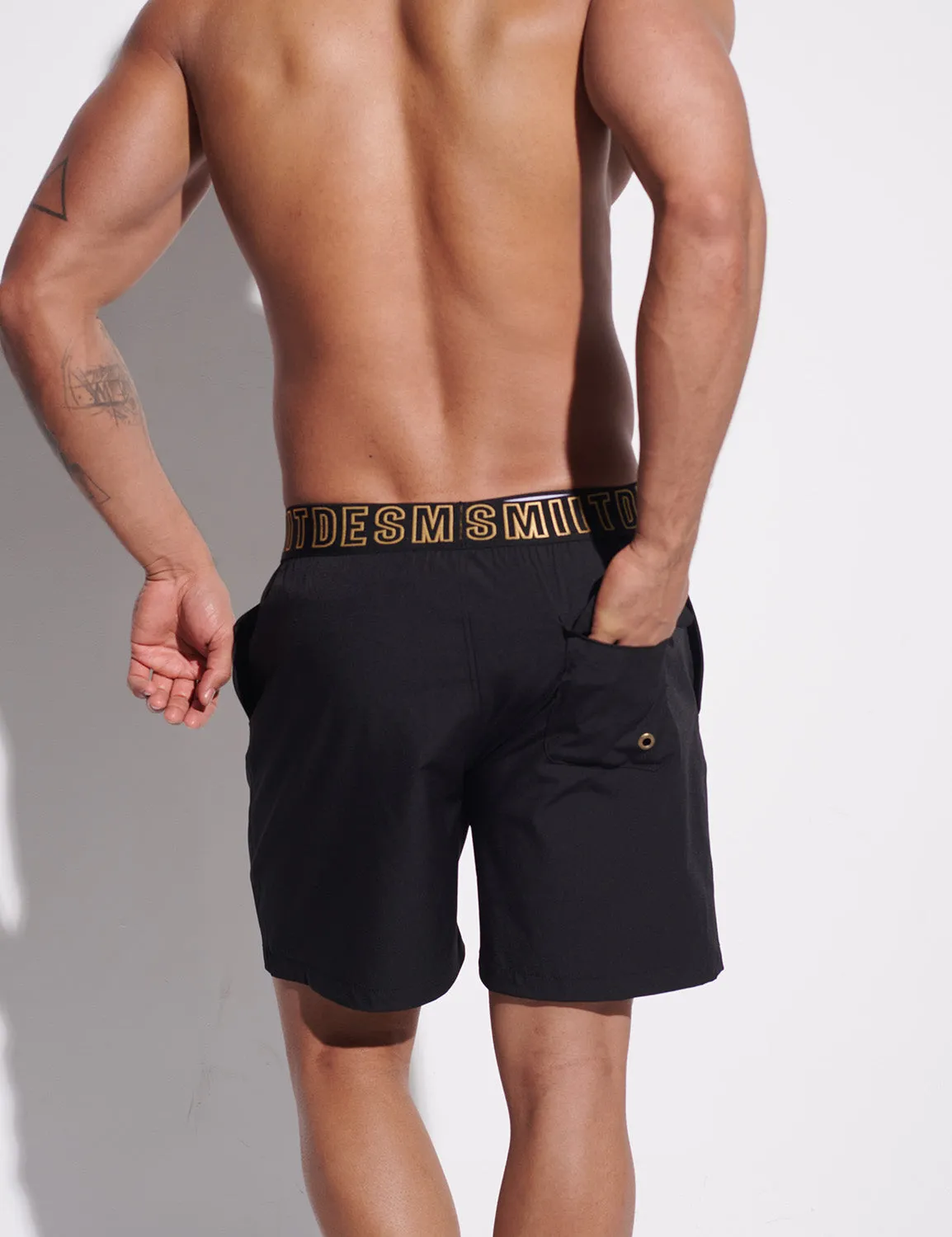 Elastic Quick-Dry Shorts B4352