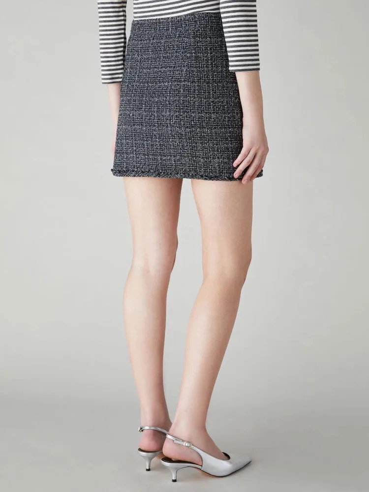 Emme Marella Micene Skirt Dark Grey