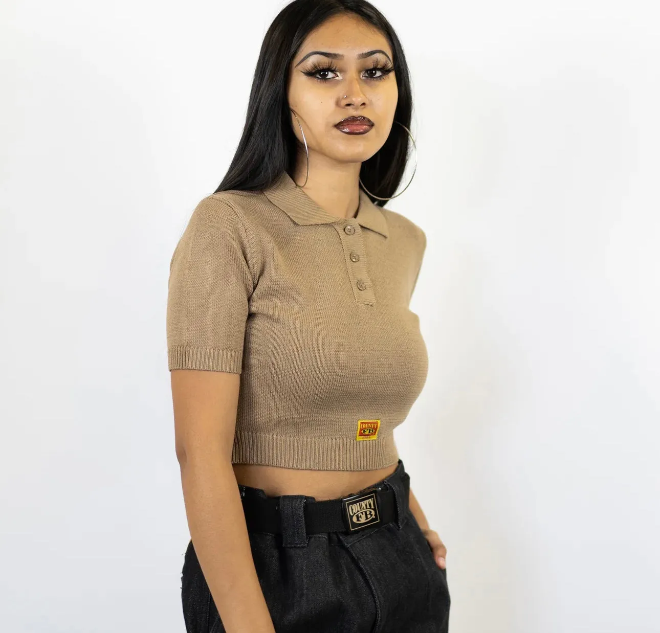 FB County Charlie Brown Crop Tops