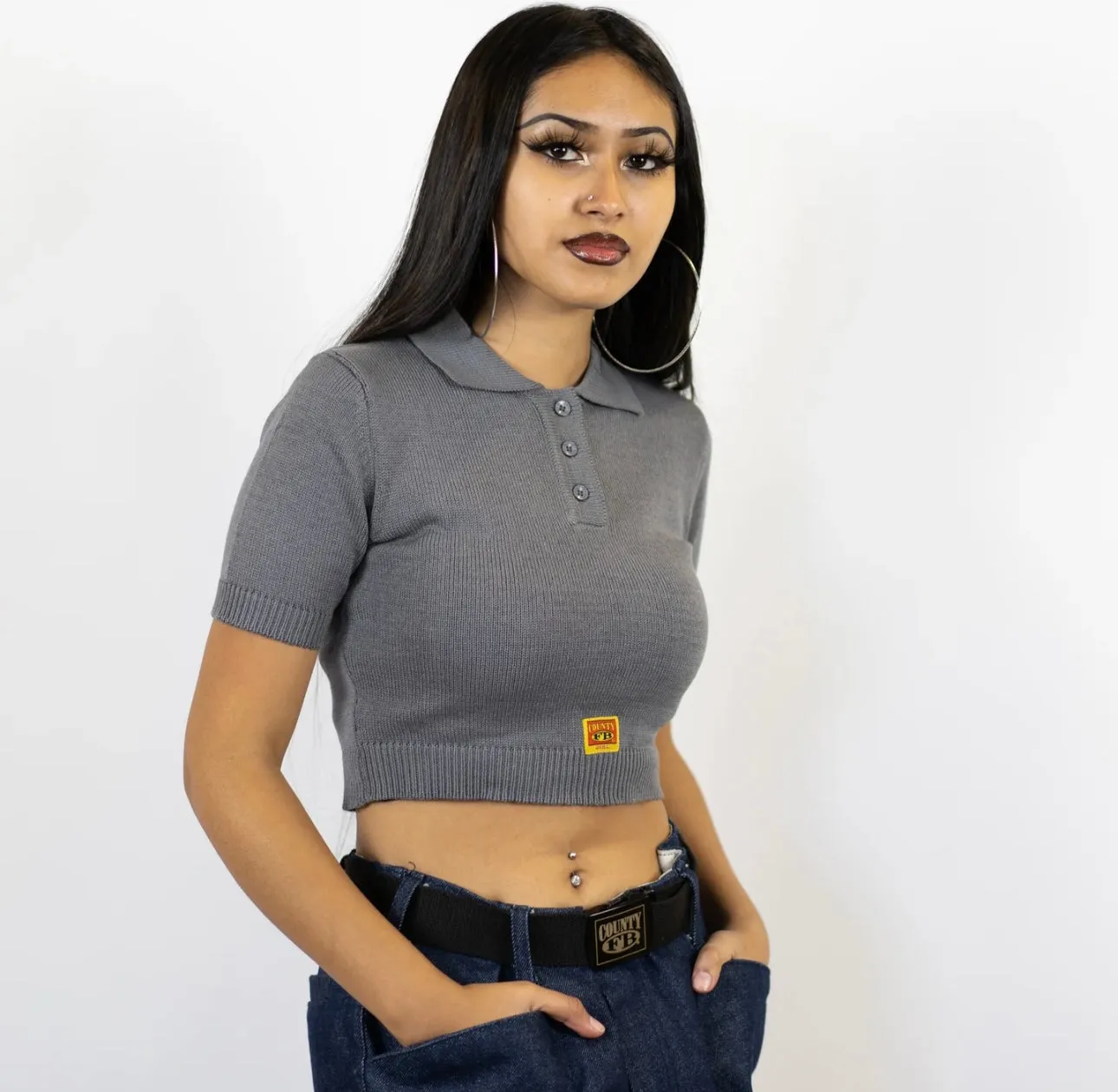 FB County Charlie Brown Crop Tops