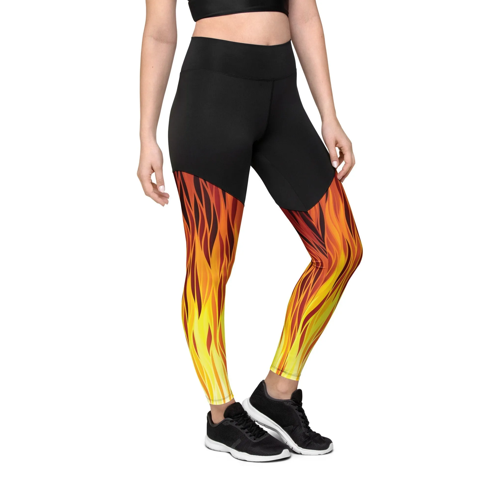 Fire Compression Leggings