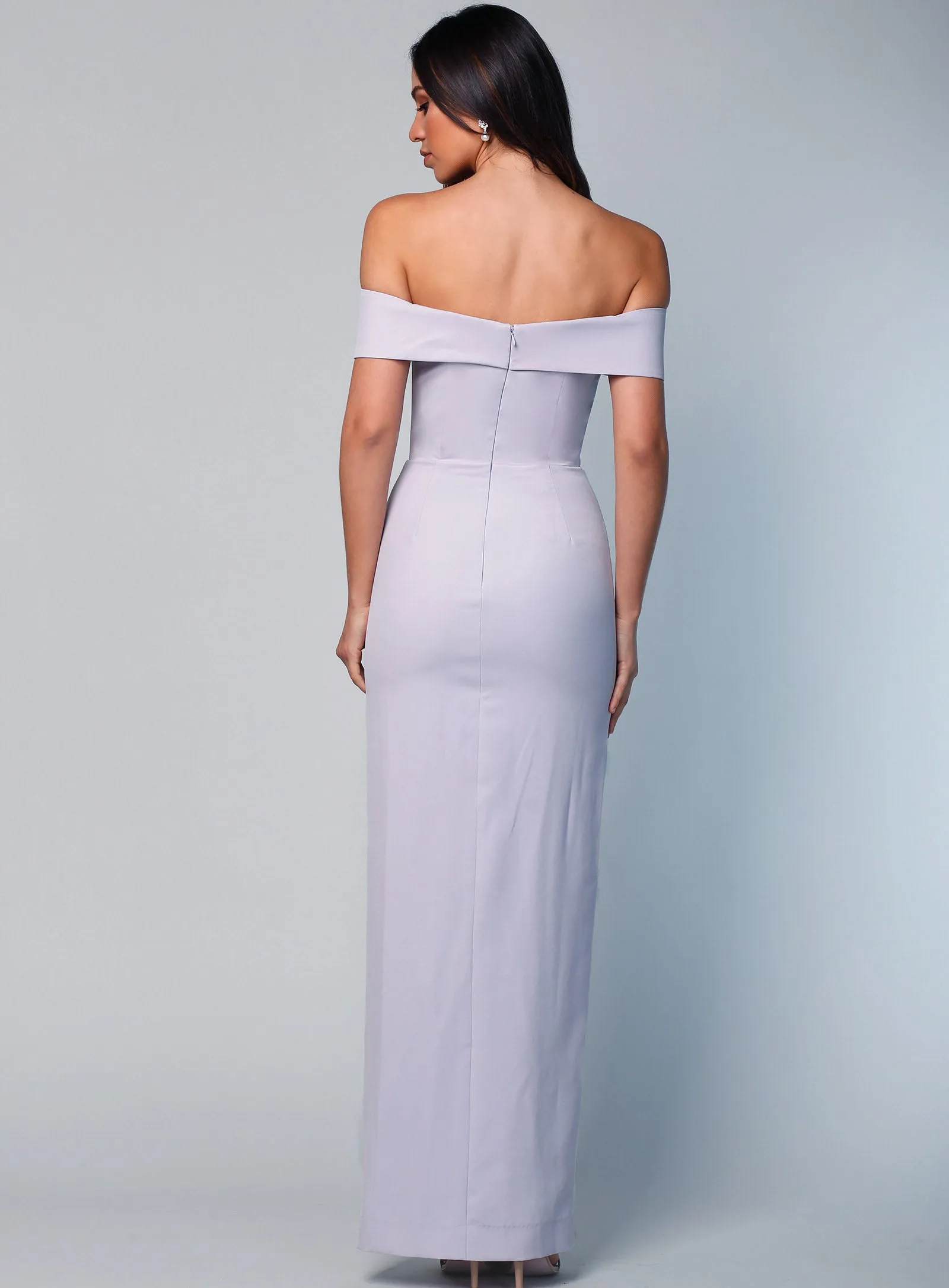 Gia Off Shoulder Pencil Dress