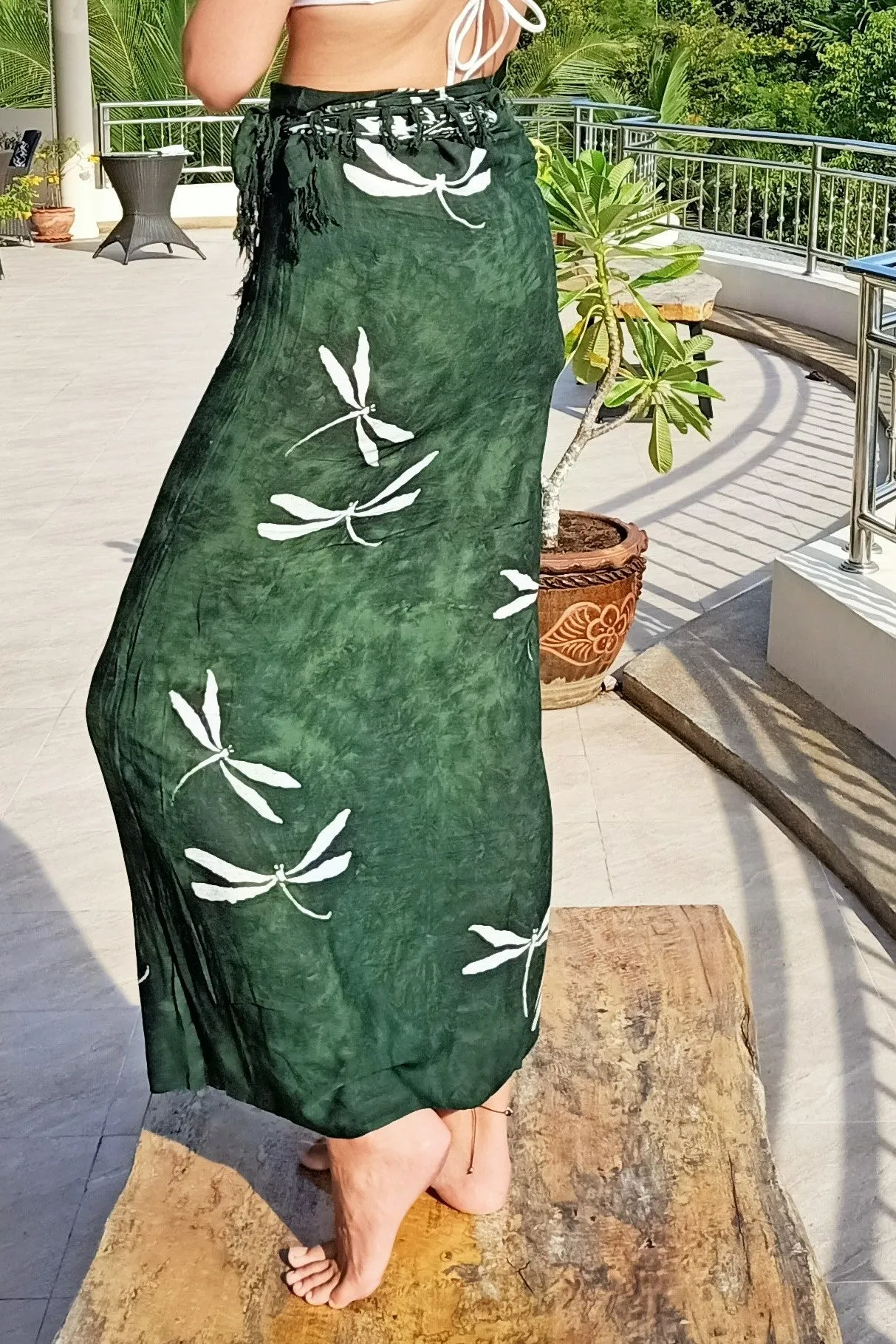 Green Batik Sarong