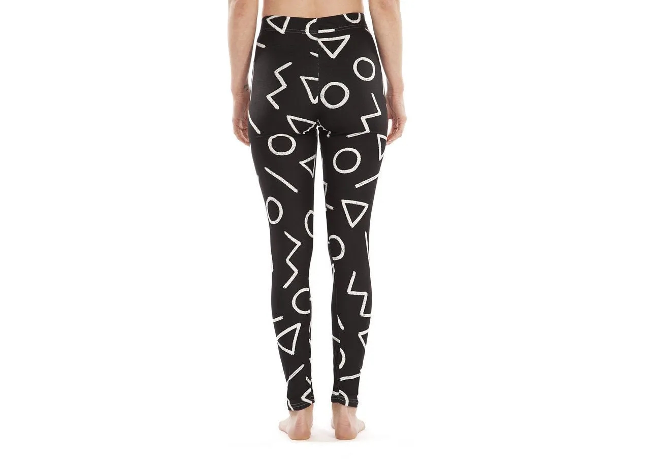 Happy Pattern Legging