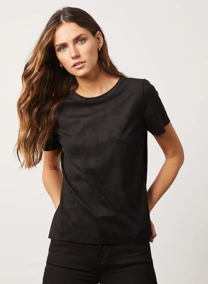 Haven Vegan Suede Top