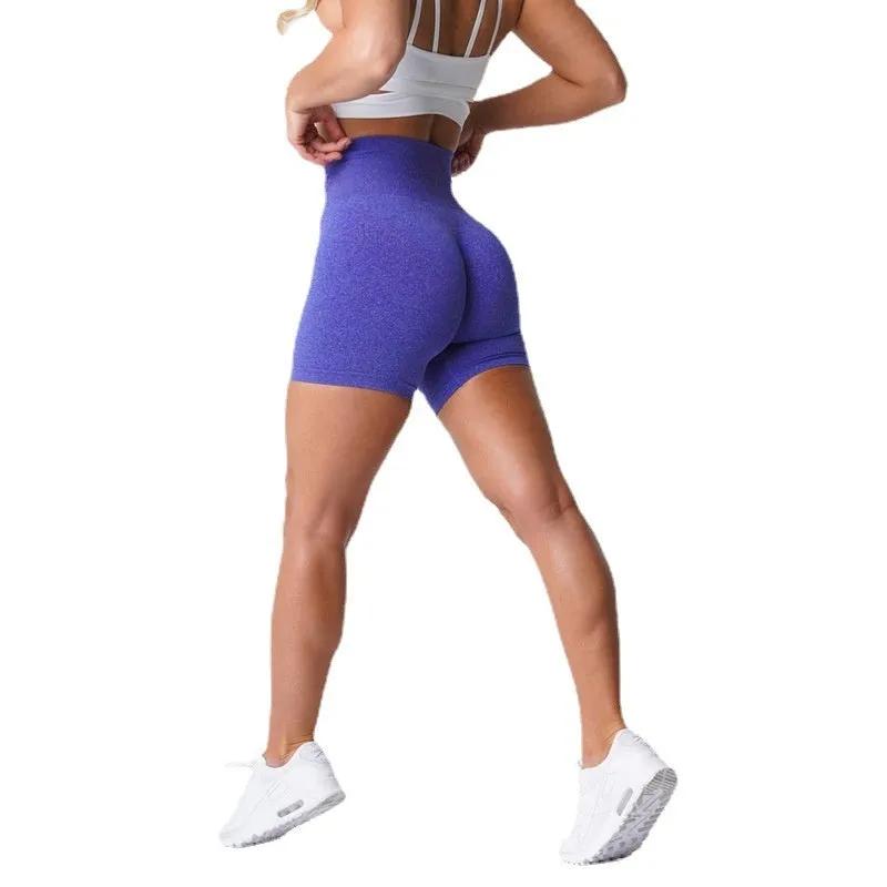 High Waist Seamless Booty Lift Quick-Dry Yoga Shorts & Gym Wear