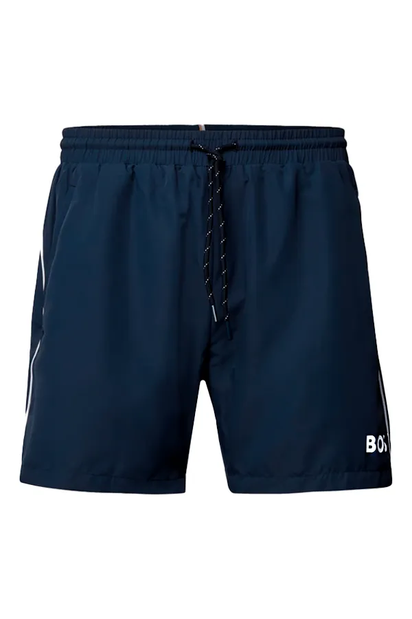 Hugo Boss Swim Shorts Quick-Dry Navy