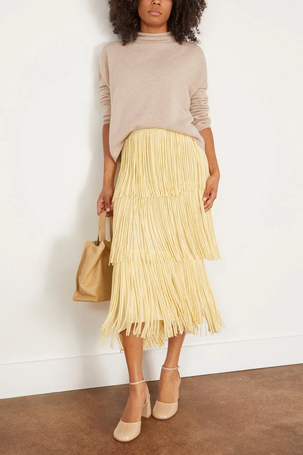 Isa Skirt in Lemon Sorbet