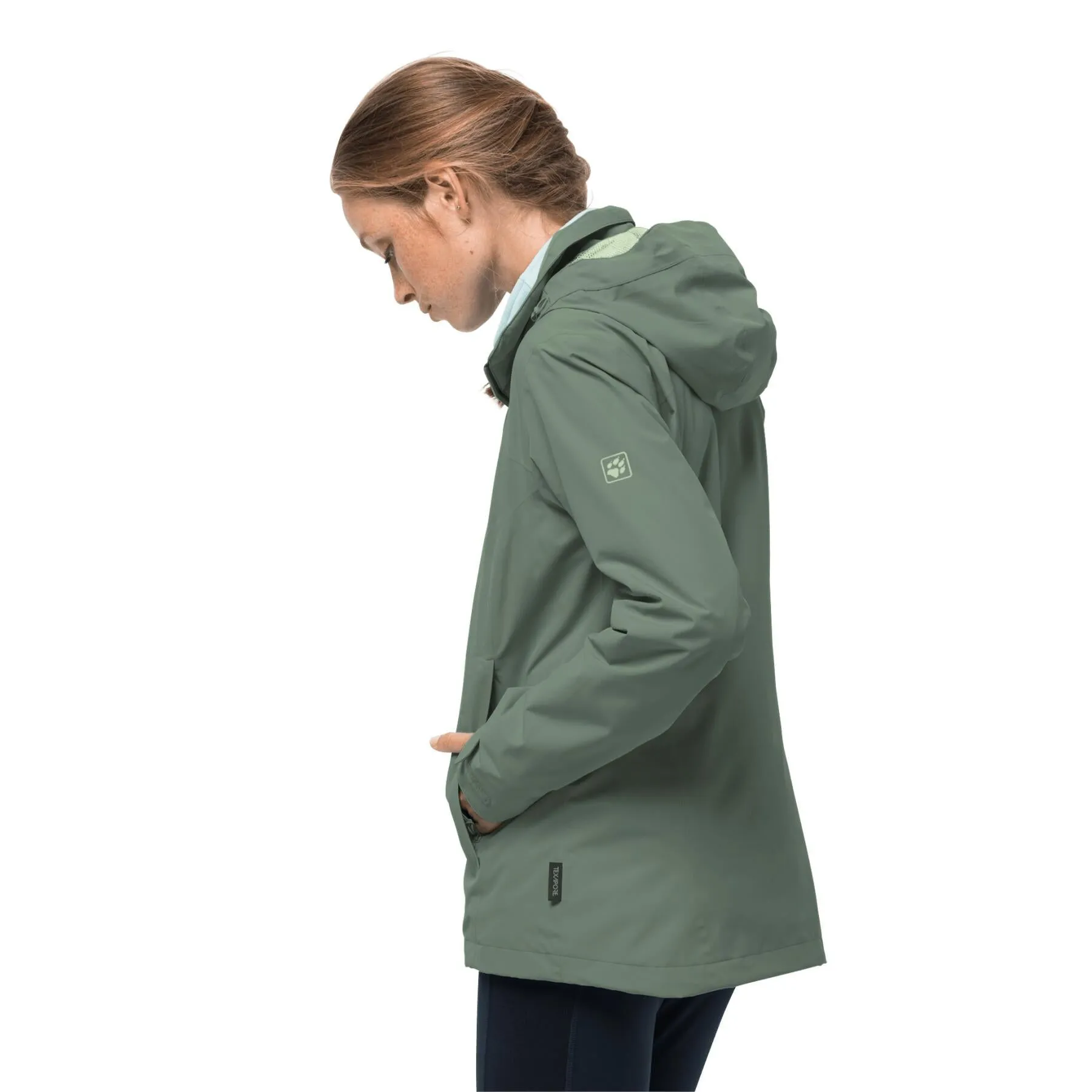 Jack Wolfskin Evandale Ladies Waterproof Jacket