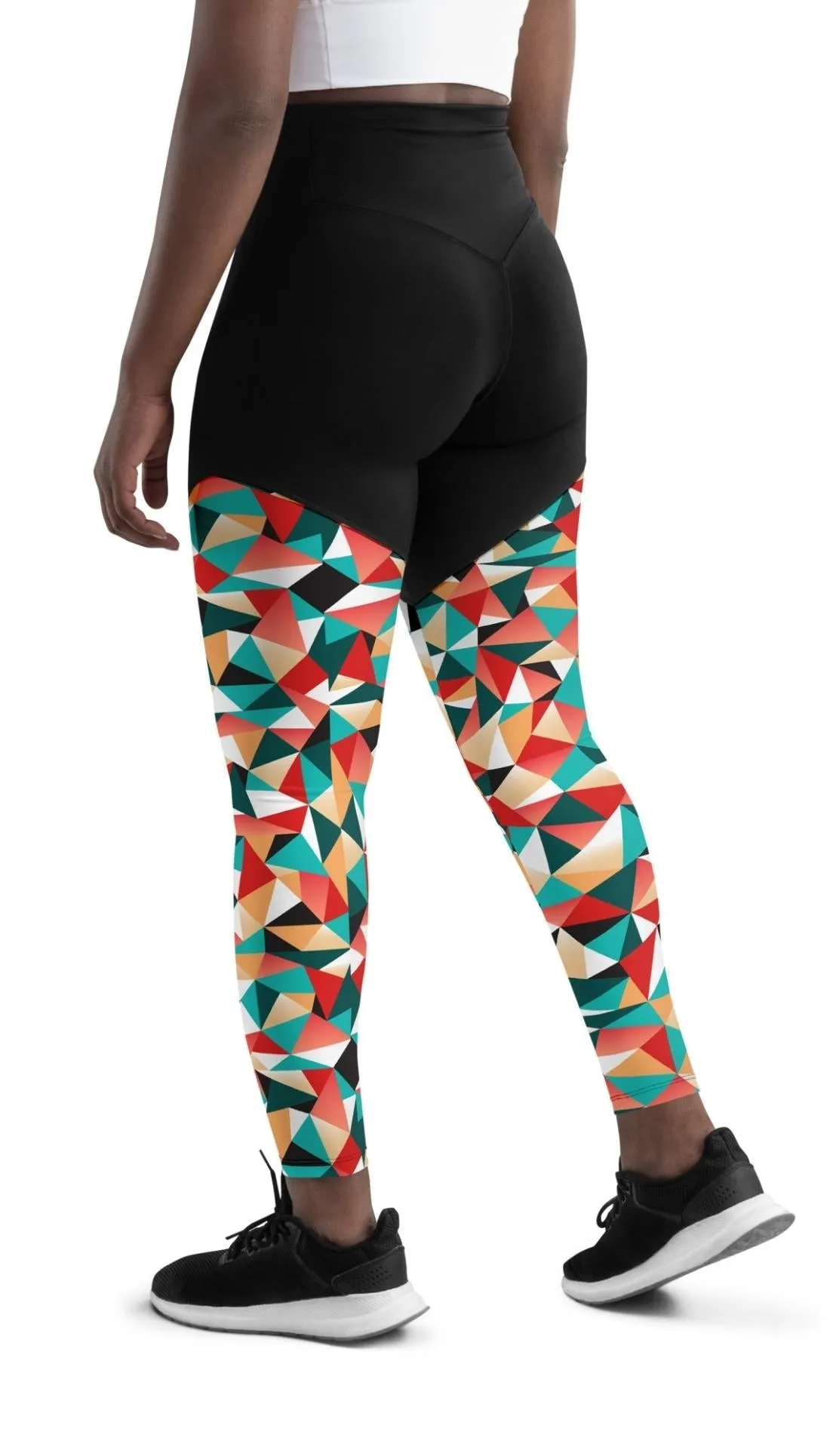 Kaleidoscopic Compression Leggings