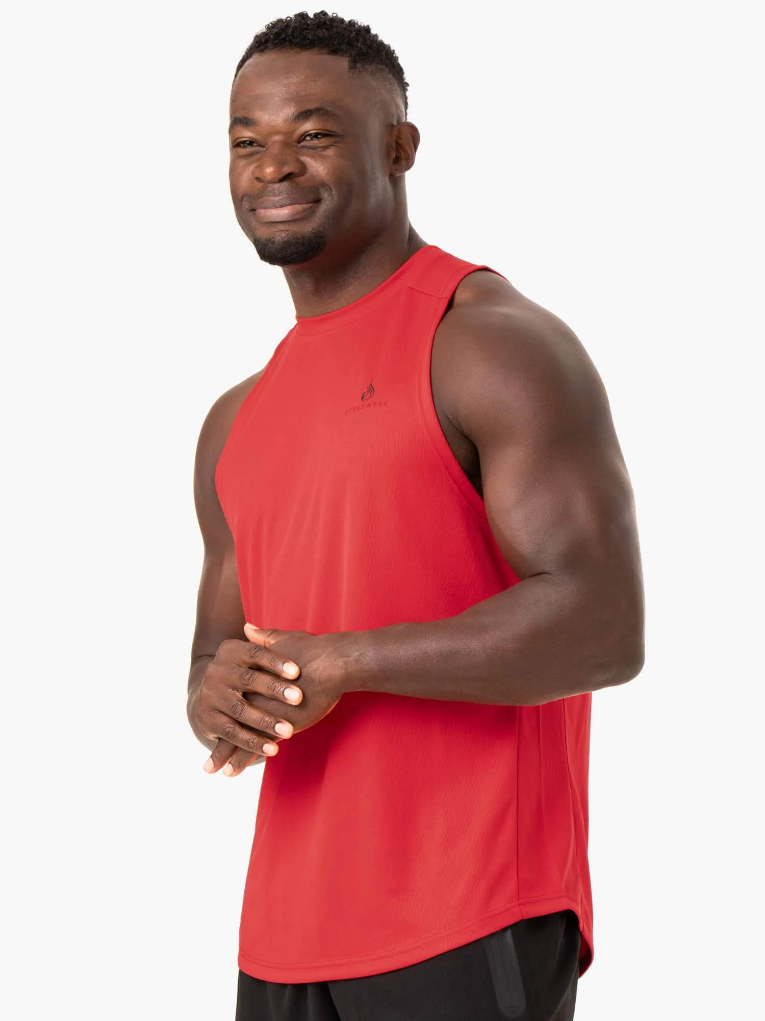 Lift Mesh Tank - Red