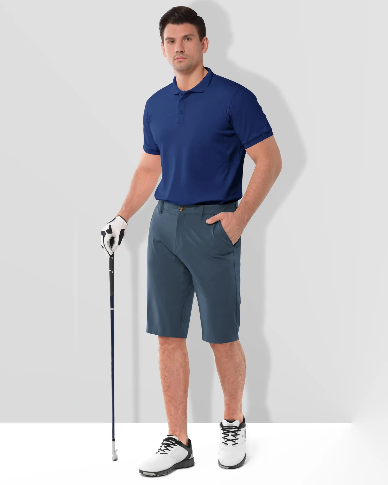 Men's 11" Inseam Golf Shorts with 5 Pockets