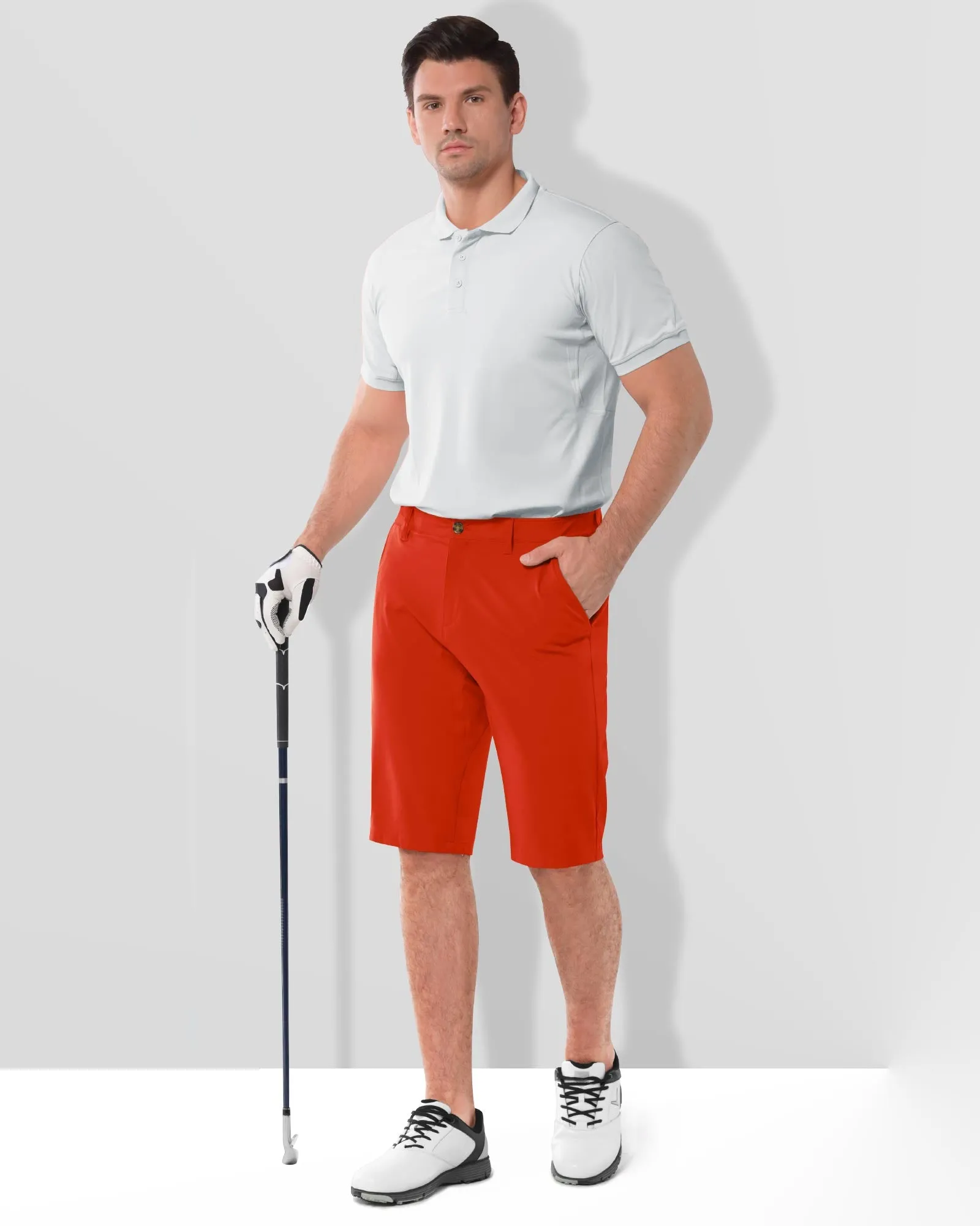 Men's 11" Inseam Golf Shorts with 5 Pockets