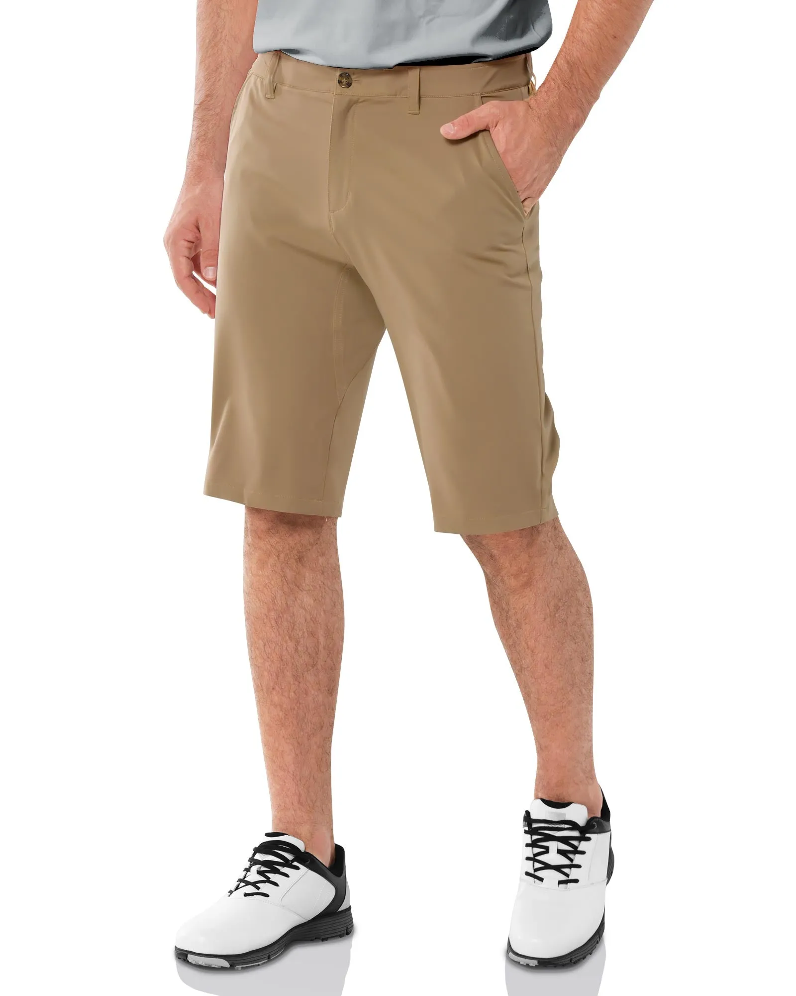 Men's 11" Inseam Golf Shorts with 5 Pockets