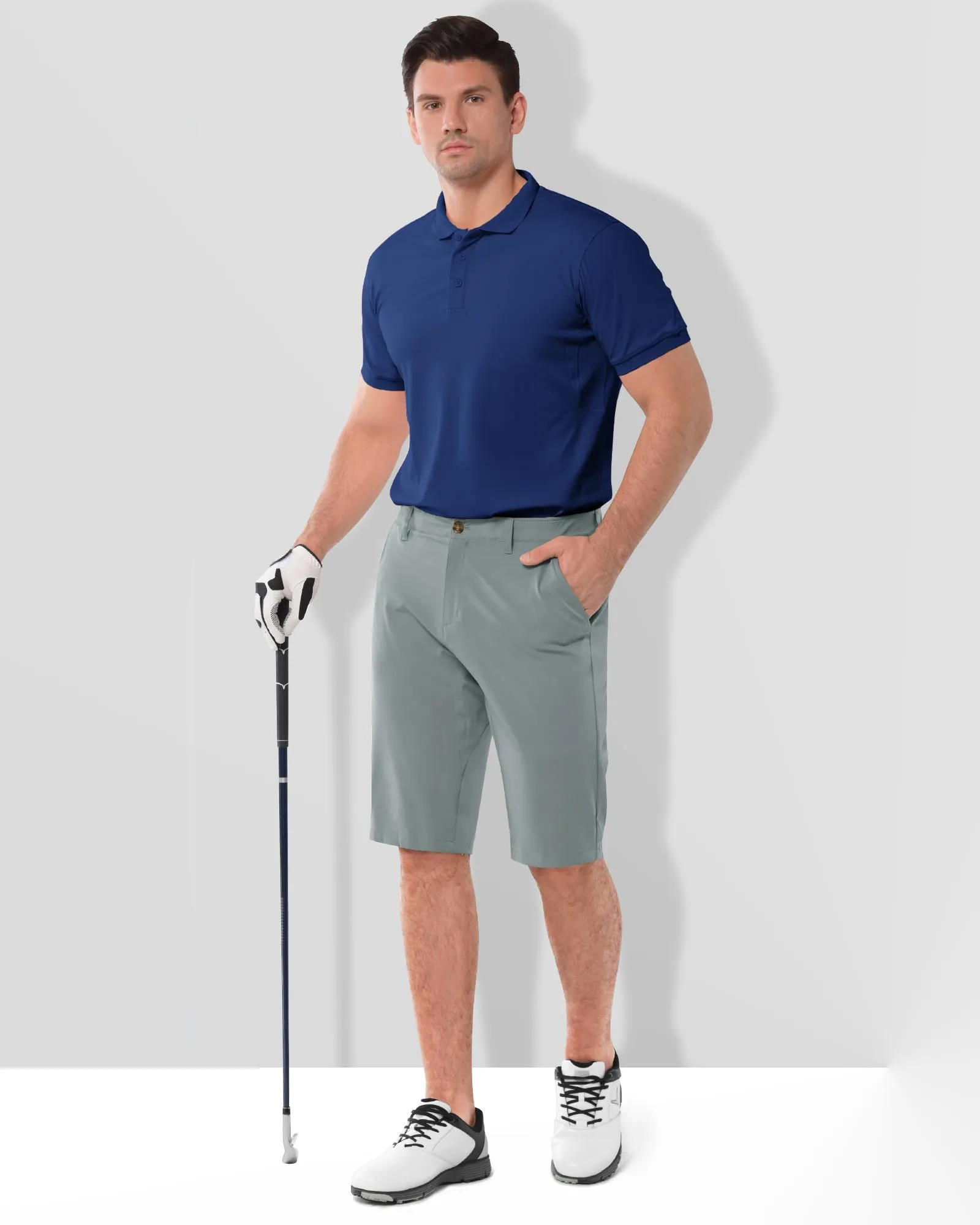 Men's 11" Inseam Golf Shorts with 5 Pockets