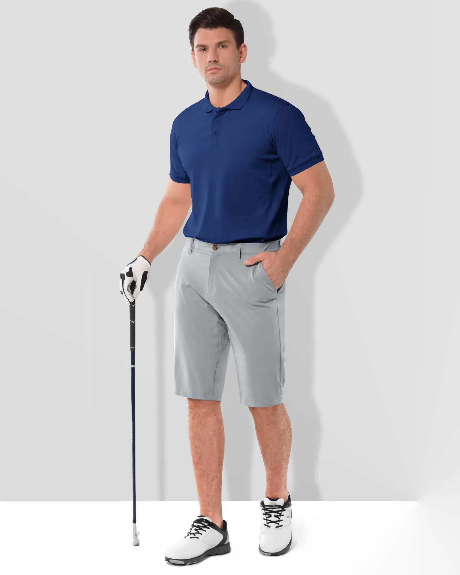 Men's 11" Inseam Golf Shorts with 5 Pockets