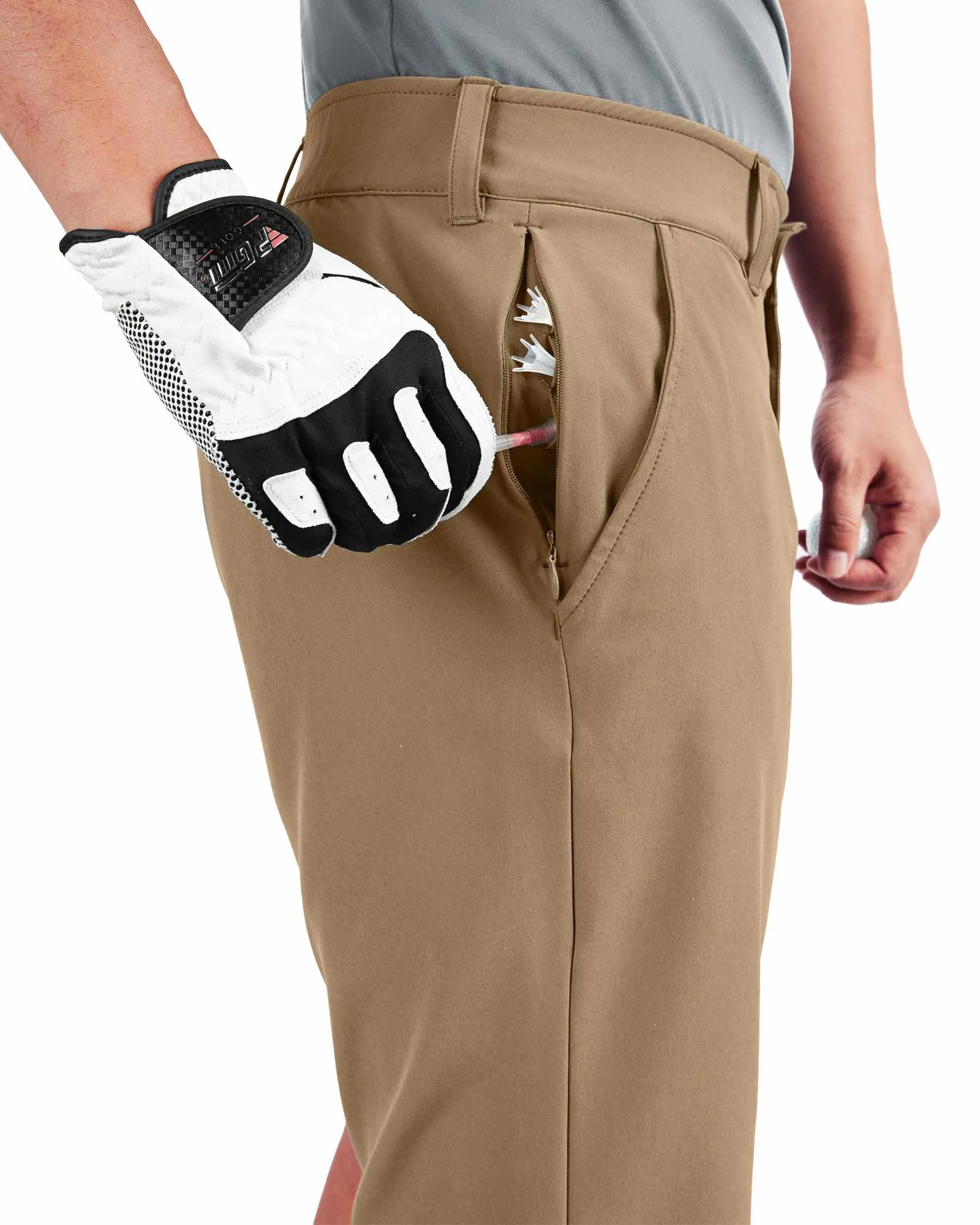 Men's 11" Inseam Golf Shorts with 5 Pockets