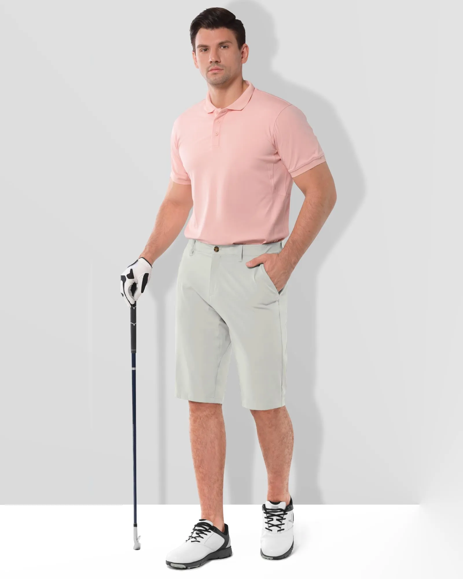 Men's 11" Inseam Golf Shorts with 5 Pockets