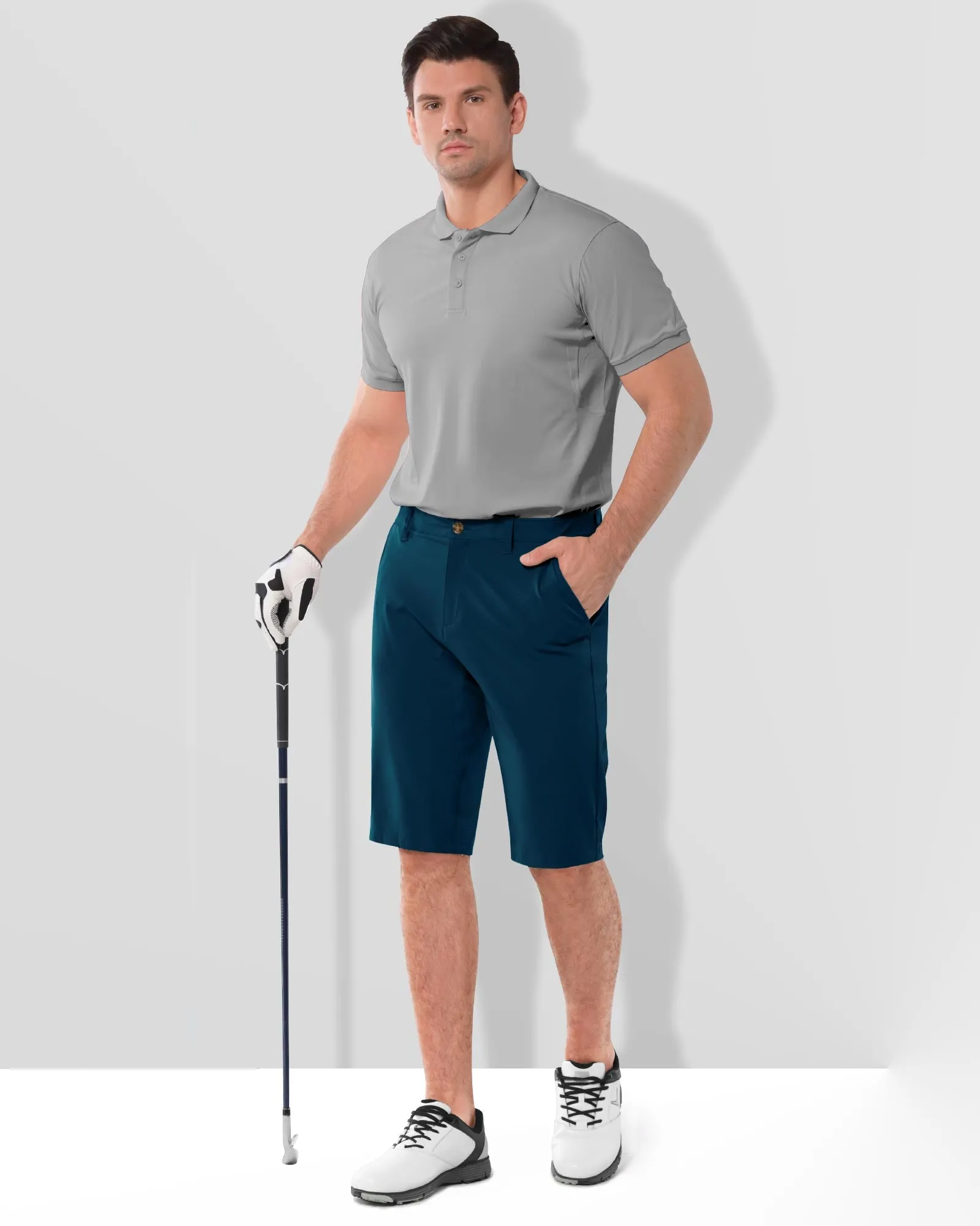 Men's 11" Inseam Golf Shorts with 5 Pockets