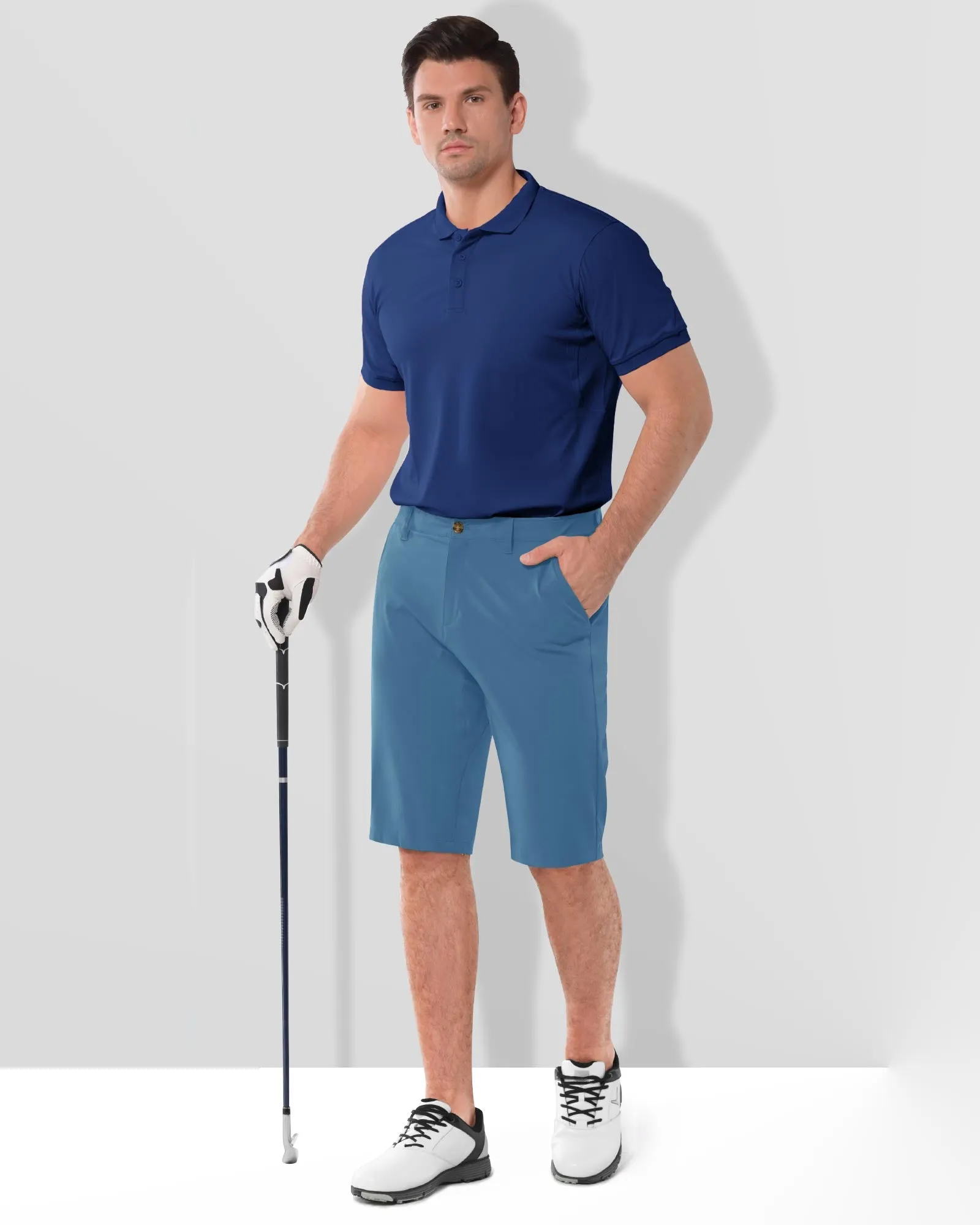 Men's 11" Inseam Golf Shorts with 5 Pockets