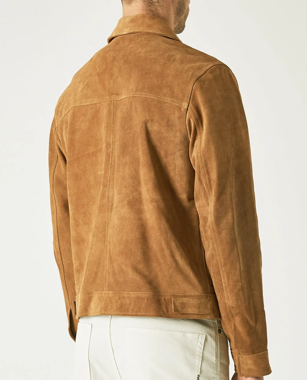 Neuw Dallas Tan Suede Jacket