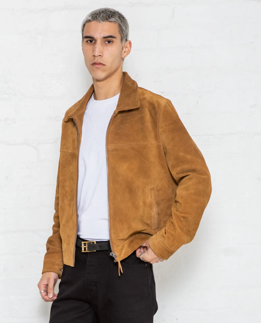 Neuw Dallas Tan Suede Jacket