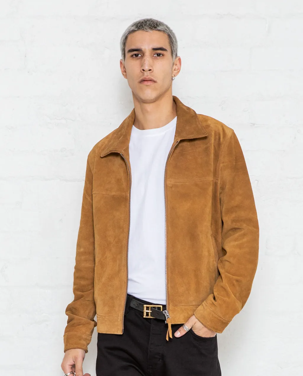 Neuw Dallas Tan Suede Jacket