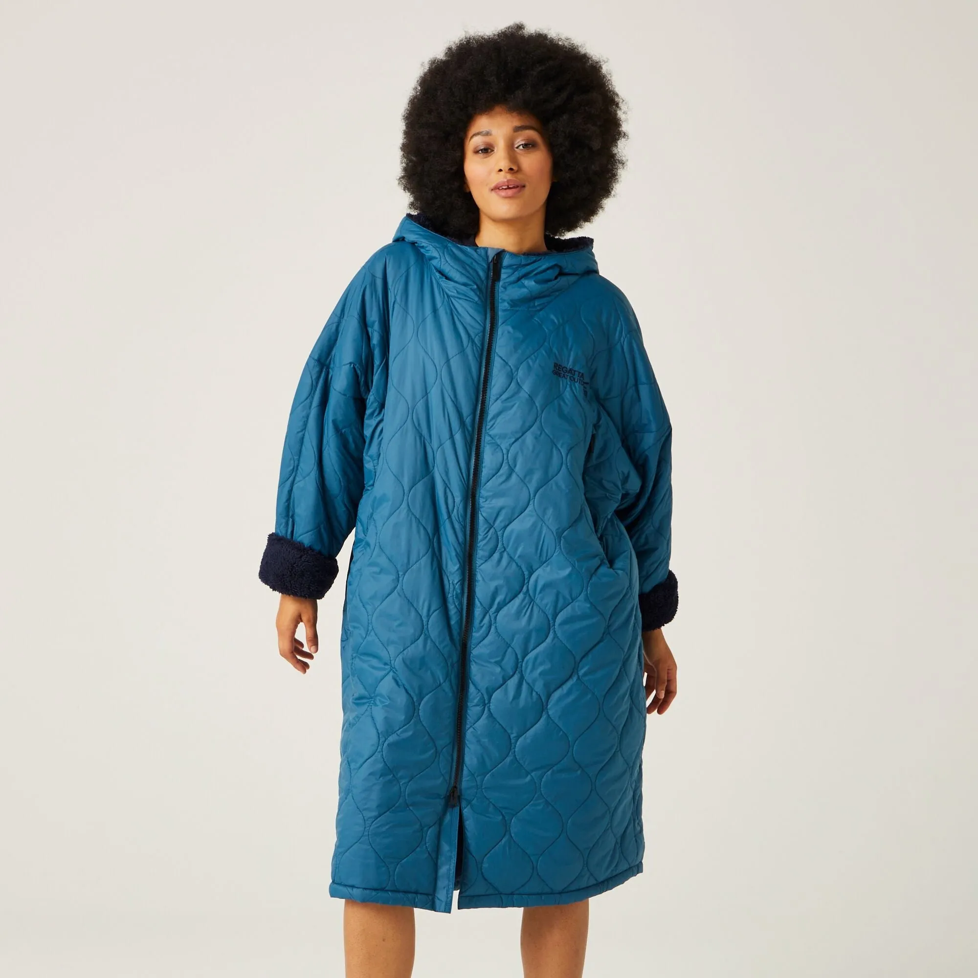 Regatta Adults Quilted Changing Robe