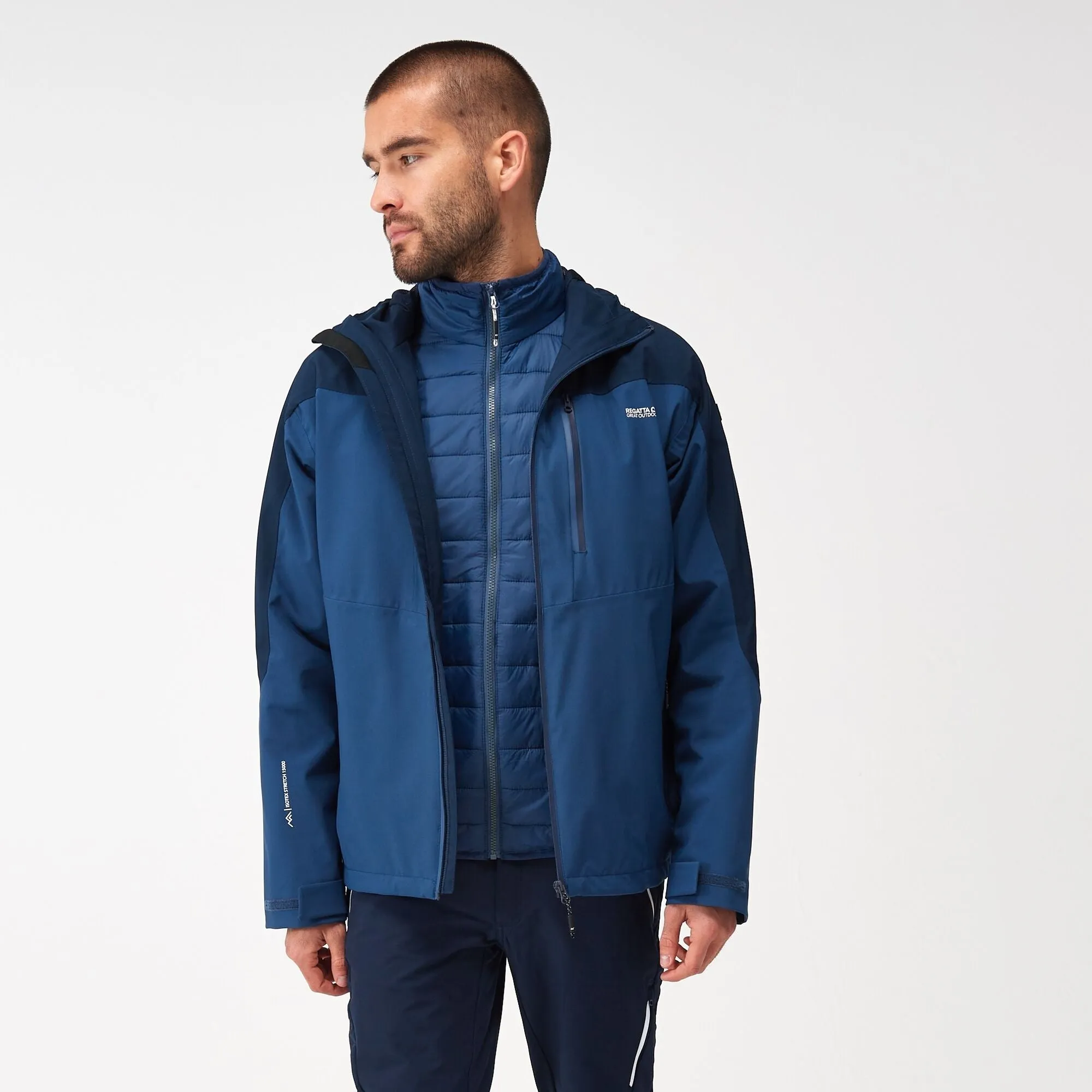 Regatta Wentwood VIII Mens 3 in 1 Jacket