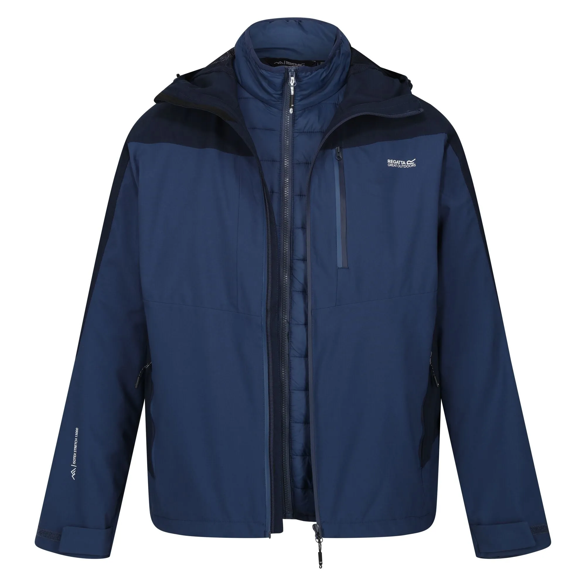 Regatta Wentwood VIII Mens 3 in 1 Jacket