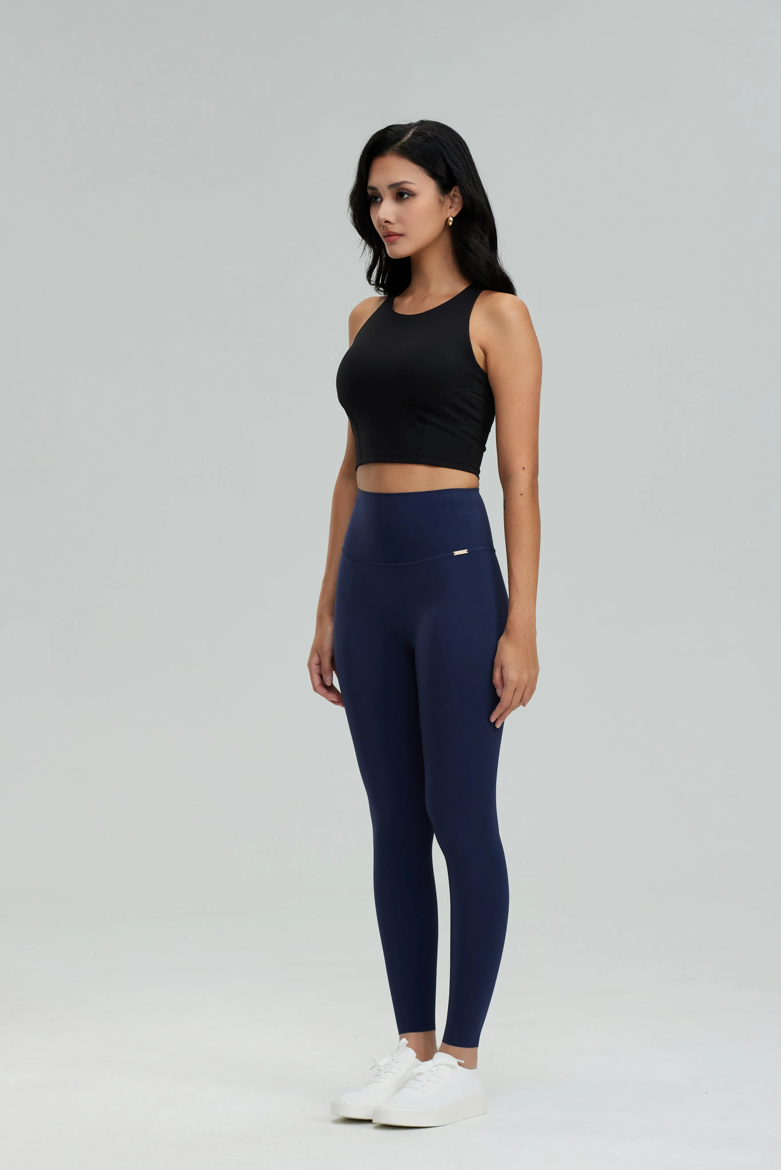 SilkySculpt Seamless Leggings - Navy