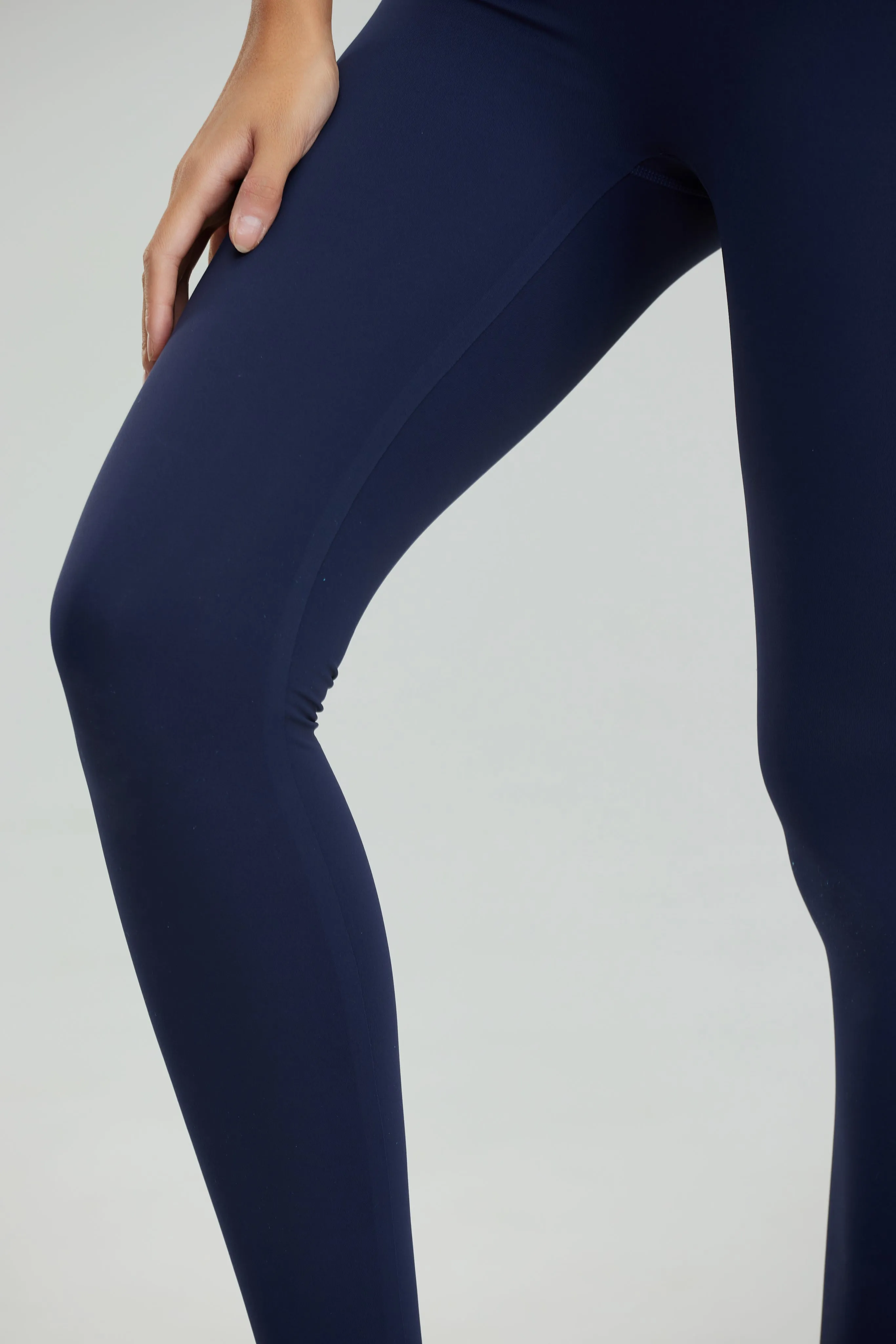 SilkySculpt Seamless Leggings - Navy