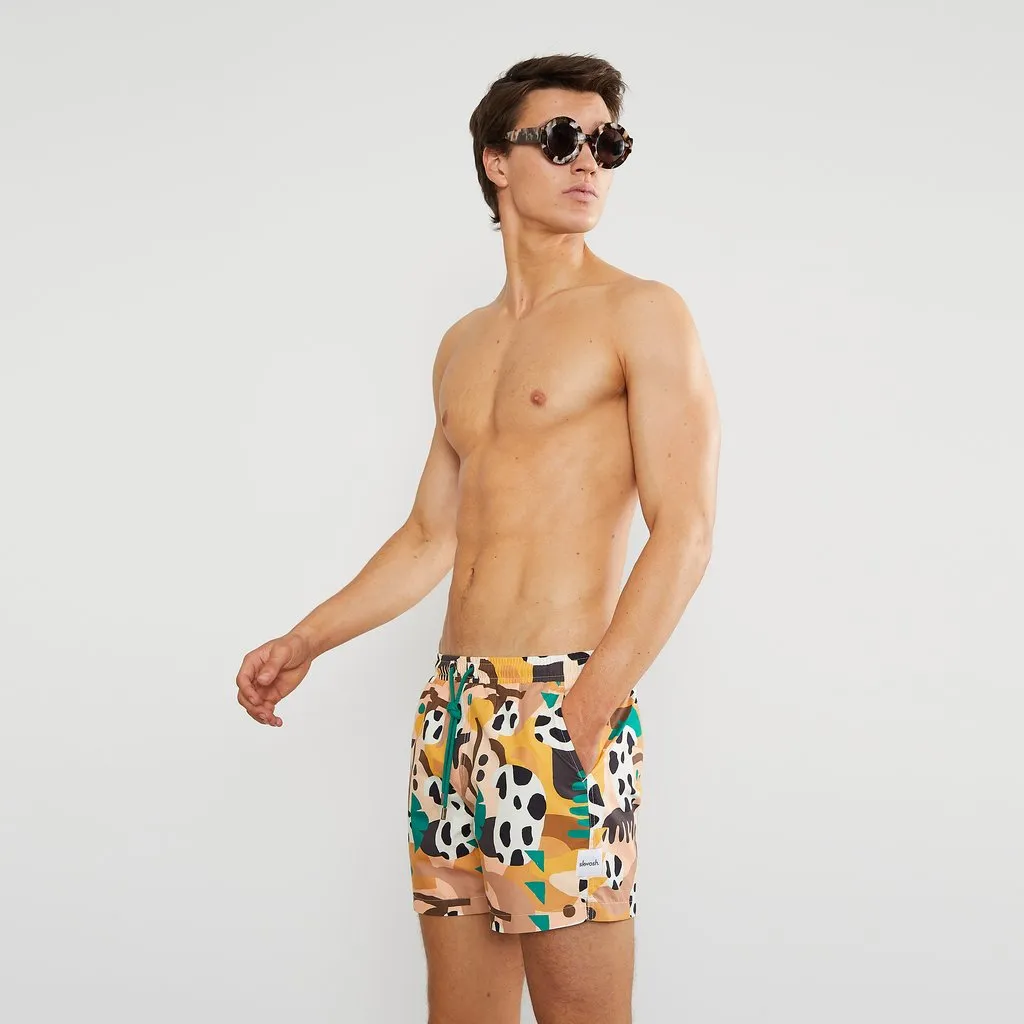 Skwosh Club MENS JUNGLE BOOGIE SWIM SHORTS