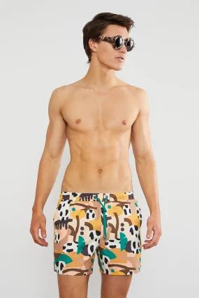 Skwosh Club MENS JUNGLE BOOGIE SWIM SHORTS