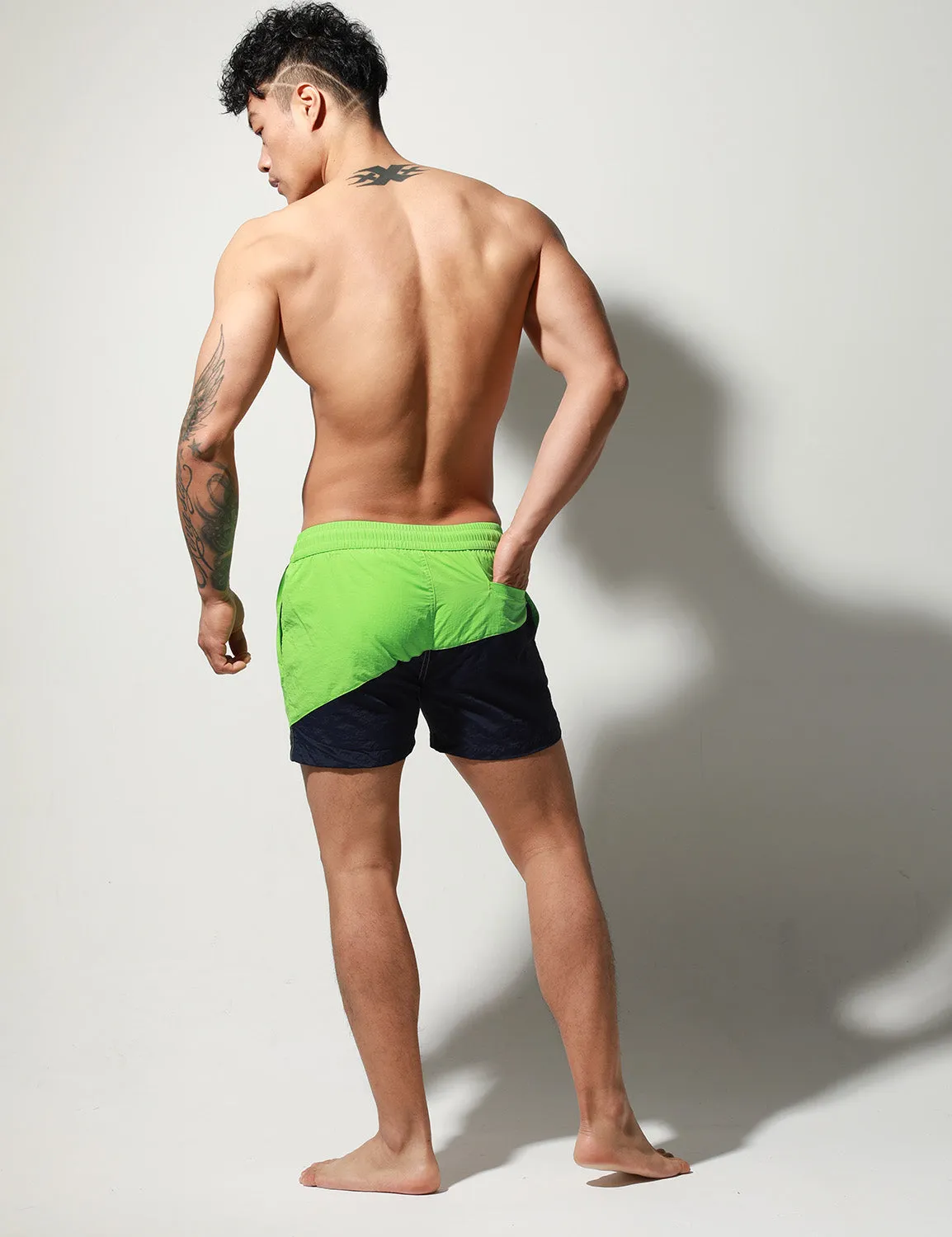 Stitching Sport Quick-Dry Beach Surf Shorts S6023