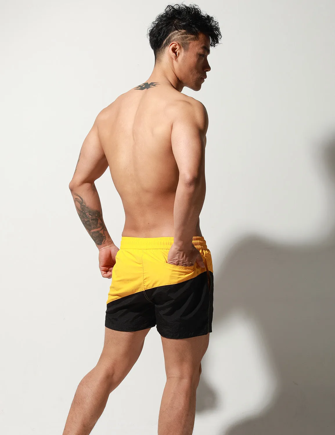 Stitching Sport Quick-Dry Beach Surf Shorts S6023