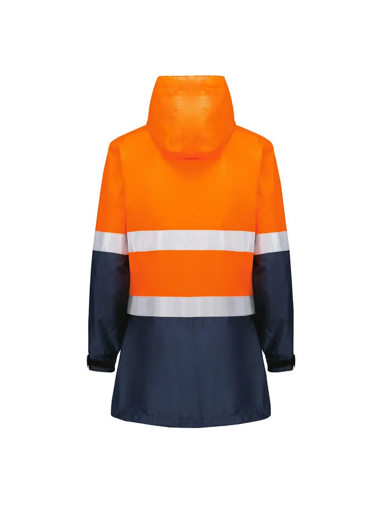 Syzmik Womens Hi Vis Ultralite Waterproof Jacket (ZJ757)