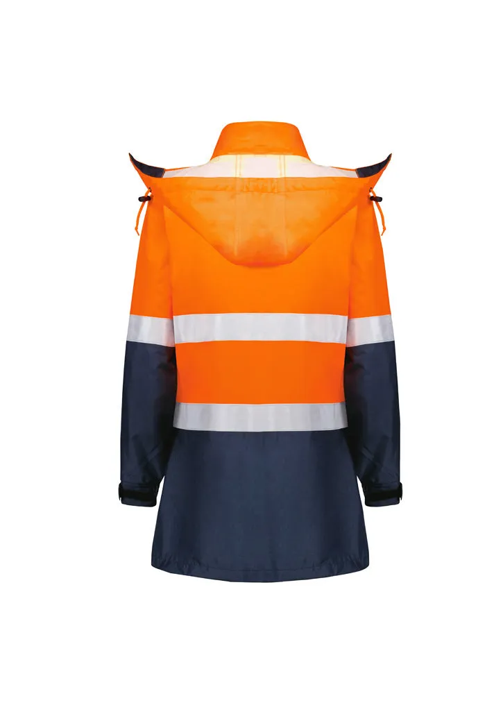 Syzmik Womens Hi Vis Ultralite Waterproof Jacket (ZJ757)